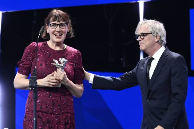 Lucile Hadzihalilovic with the Silver Bear for Outstanding Artistic Achievement for the creative ensemble La Tour de Glace The Ice Tower and Todd Haynes at the Closing Ceremony with Award Ceremony at the Berlinale 2025 75 Berlin International Film Festival at the Berlinale Palast Berlin, 22 02 2025 Foto:xN.xKubelkax xFuturexImagex closing_berlinale_5478