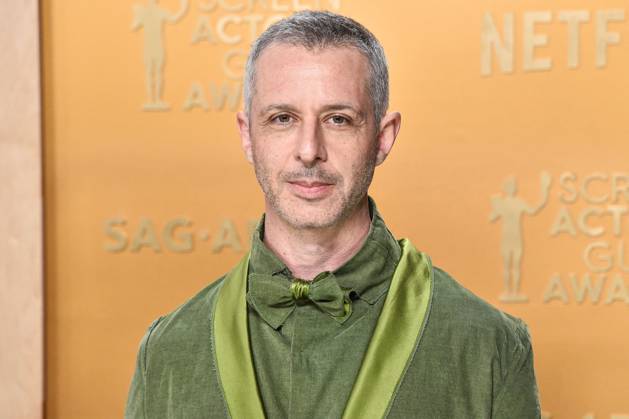 31st SAG Awards - Arrivals - LA Jeremy Strong wearing custom Haans Nicholas Mott arrives at the 31st Annual Screen Actors Guild Awards held at the Shrine Auditorium and Expo Hall on February 23, 2025 in Los Angeles, California, United States. Photo by Gregg DeGuire Image Press Agency ABACAPRESS.COM Los Angeles California United Arab Emirates  Copyright: xDeGuirexGregg ImagexPressxAgency ABACAx