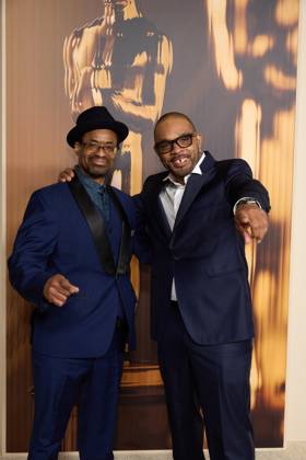 97th Oscars Nominees dinner John Divine G Whitfield and Clarence Maclin at the 97th Oscars Nominees dinner at the Academy Museum of Motion Pictures on Tuesday, February 25, 2025., Credit:Trae Patton The Academy Avalon United States of America, CA, Los Angeles, Academy Museum of Motion Pictures  Copyright: xTraexPattonx xThexAcademyx xAvalonx 0969218000