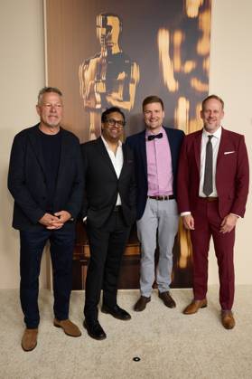 97th Oscars Nominees dinner Peter Stubbs, Keith Herft, David Clayton, and Luke Millar at the 97th Oscars Nominees dinner at the Academy Museum of Motion Pictures on Tuesday, February 25, 2025., Credit:Trae Patton The Academy Avalon United States of America, CA, Los Angeles, Academy Museum of Motion Pictures  Copyright: xTraexPattonx xThexAcademyx xAvalonx 0969217603