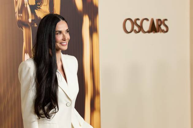 97th Oscars Nominees dinner Demi Moore at the 97th Oscars Nominees dinner at the Academy Museum of Motion Pictures on Tuesday, February 25, 2025., Credit:Trae Patton The Academy Avalon United States of America, CA, Los Angeles, Academy Museum of Motion Pictures  Copyright: xTraexPattonx xThexAcademyx xAvalonx 0969213966