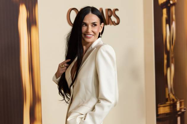 97th Oscars Nominees dinner Demi Moore at the 97th Oscars Nominees dinner at the Academy Museum of Motion Pictures on Tuesday, February 25, 2025., Credit:Trae Patton The Academy Avalon United States of America, CA, Los Angeles, Academy Museum of Motion Pictures  Copyright: xTraexPattonx xThexAcademyx xAvalonx 0969213989