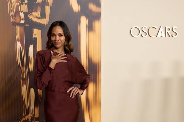 97th Oscars Nominees dinner Zoe Saldana at the 97th Oscars Nominees dinner at the Academy Museum of Motion Pictures on Tuesday, February 25, 2025., Credit:Trae Patton The Academy Avalon United States of America, CA, Los Angeles, Academy Museum of Motion Pictures  Copyright: xTraexPattonx xThexAcademyx xAvalonx 0969223032