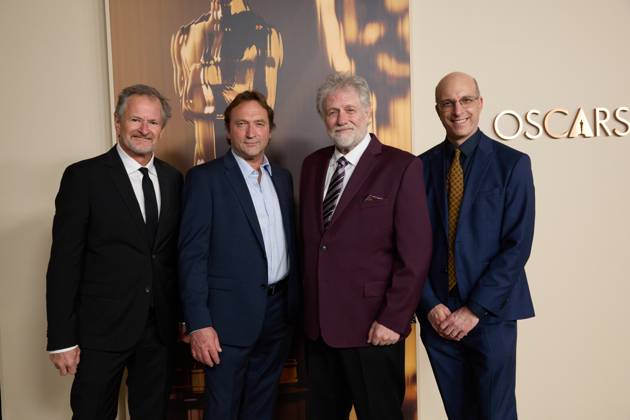 97th Oscars Nominees dinner Tod A. Maitland, David Giammarco, Donald Sylvester and Ted Caplan at the 97th Oscars Nominees dinner at the Academy Museum of Motion Pictures on Tuesday, February 25, 2025., Credit:Trae Patton The Academy Avalon United States of America, CA, Los Angeles, Academy Museum of Motion Pictures  Copyright: xTraexPattonx xThexAcademyx xAvalonx 0969222430