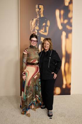 97th Oscars Nominees dinner Janique L. Robillard and Kim A. Snyder at the 97th Oscars Nominees dinner at the Academy Museum of Motion Pictures on Tuesday, February 25, 2025., Credit:Trae Patton The Academy Avalon United States of America, CA, Los Angeles, Academy Museum of Motion Pictures  Copyright: xTraexPattonx xThexAcademyx xAvalonx 0969222693