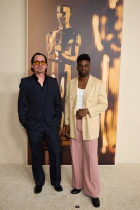 97th Oscars Nominees dinner Adrian Quesada and Abraham Alexander at the 97th Oscars Nominees dinner at the Academy Museum of Motion Pictures on Tuesday, February 25, 2025., Credit:Trae Patton The Academy Avalon United States of America, CA, Los Angeles, Academy Museum of Motion Pictures  Copyright: xTraexPattonx xThexAcademyx xAvalonx 0969218187