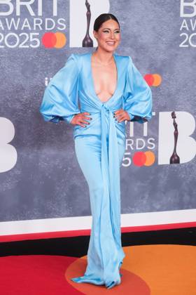 The BRIT Awards, 2025 Red Carpet Arrivals on Saturday 1 March 2025 Louise Thompson seen at the The BRIT Awards, 2025 Red Carpet Arrivals on Saturday 1 March 2025 at Intercontinental Hotel O2, London. . Picture, Credit:Julie Edwards Avalon UK, Greenwich, London, Intercontinental Hotel O2  Copyright: xJuliexEdwardsx xAvalonx 0970667945