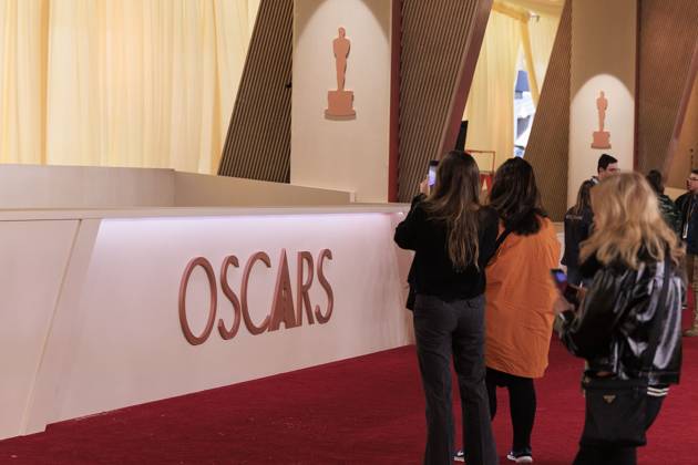 March 1, 2025, Hollywood, California, USA: Photos are taken during the preparations on the Red Carpet on Saturday March 1, 2025 at the Dolby Theater in Los Angeles, California for the upcoming 97th Academy Awards. JAVIER ROJAS PI Hollywood USA - ZUMAp124 20250301_zaa_p124_014 Copyright: xJavierxRojasx