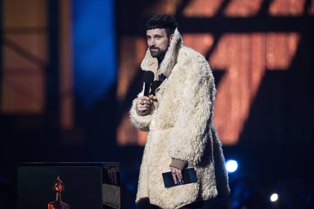 Sergio Lorenzo Serge Pizzorno of Kasabian presenting an award at the 2025 BRIT awards ceremony, O2 Arena, London, on 1 March 2025 Sergio Lorenzo Serge Pizzorno of Kasabian presenting an award at the 2025 BRIT awards ceremony, O2 Arena, London, on 1 March 2025, Credit:Dafydd Owen Avalon The O2, Greater London, London  Copyright: xDafyddxOwenx xAvalonx 0970779826