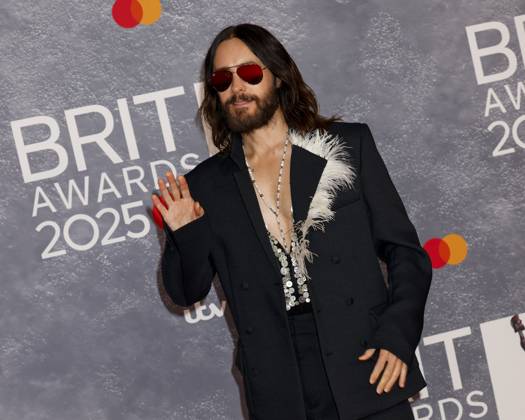March 1, 2025, London, United Kingdom: Jared Leto attends The BRIT Awards 2025 at The O2 in Greenwich, London, United Kingdom. London United Kingdom - ZUMAs197 20250301_aaa_s197_468 Copyright: xCatxMorleyx