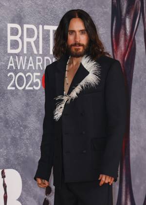 March 1, 2025, London, United Kingdom: Jared Leto attends The BRIT Awards 2025 at The O2 in Greenwich, London, United Kingdom. London United Kingdom - ZUMAs197 20250301_aaa_s197_469 Copyright: xCatxMorleyx