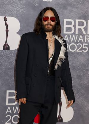 March 1, 2025, London, United Kingdom: Jared Leto attends The BRIT Awards 2025 at The O2 in Greenwich, London, United Kingdom. London United Kingdom - ZUMAs197 20250301_aaa_s197_473 Copyright: xCatxMorleyx