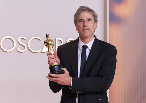 March 2, 2025, Hollywood, California, USA: Walter Salles, winner of the Best International Feature Film for Ã¢â‚¬oeI m Still HereÃ¢â‚¬Â, poses in the press room of the 97th Annual Academy Awards on Sunday March 2, 2025 at the Dolby Theater in Hollywood, California. BURT HARRIS BNS PI Hollywood USA - ZUMAp124 20250302_zaa_p124_430 Copyright: xBurtxHarrisx