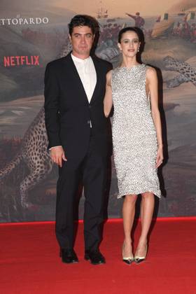 Rome, Teatro Dell Opera Premiere of the Netflix series The Leopard , In the photo: Benedetta Porcaroli Riccardo Scamarcio  Copyright: xVincenzoxLandix xipa-agency.netx xVincenzoxLandix IPA_Agency_IPA54883135