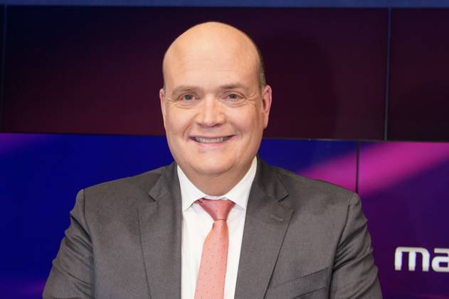 Robin Alexander on the ARD talk show maischberger in Studio Berlin Adlershof Berlin, 04 03 2025 Foto:xT.xBartillax xFuturexImagex maischberger0403_5320