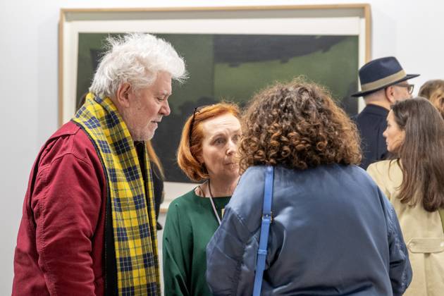 March 5, 2025, Madrid, Madrid, Spain: PEDRO ALMODOVAR in inauguration of the 44th edition of the ARCO 2025 Art Fair with the Amazon as the central project, at IFEMA on March 5, 2025 in Madrid, Spain. A total of 214 galleries from 36 countries are participating in the 2025 edition of the ARCO Contemporary Art Fair. Madrid Spain - ZUMAc312 20250305_zsp_c312_092 Copyright: xOscarxManuelxSanchezx
