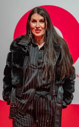 20250307 Red Carpet Verleihung 25. Amadeus Austrian Music Awards WIEN, OESTERREICH - 07. MAERZ: Saengerin, Vocalcoach, Songwriterin und Chorleiterin Monika Ballwein bei ihrer Ankunft am Redcarpet anlaesslich der Verleihung des 25. Amadeus Austria Music Awards 2025 in der MARX Halle am 07. Maerz 20253 in Wien, Oesterreich. 250307_SEPA_17_051 Copyright: xIsabellexOuvrardx SEPAxMedia