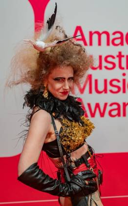 20250307 Red Carpet Verleihung 25. Amadeus Austrian Music Awards WIEN, OESTERREICH - 07. MAERZ: Saengerin, Komponistin und Songwriterin Ankathie Koi bei ihrer Ankunft am Redcarpet anlaesslich der Verleihung des 25. Amadeus Austria Music Awards 2025 in der MARX Halle am 07. Maerz 20253 in Wien, Oesterreich. 250307_SEPA_17_101 Copyright: xIsabellexOuvrardx SEPAxMedia