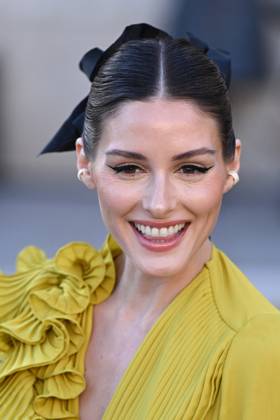 PFW Elie Saab Arrivals Olivia Palermo attending the Elie Saab Womenswear Fall Winter 2025-2026 show as part of Paris Fashion Week in Paris, France on March 08, 2025. Photo by Aurore Marechal ABACAPRESS.COM Paris France  Copyright: xMarechalxAurore ABACAx