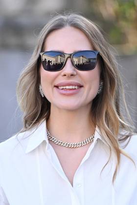 PFW Elie Saab Arrivals Ginta Biku attending the Elie Saab Womenswear Fall Winter 2025-2026 show as part of Paris Fashion Week in Paris, France on March 08, 2025. Photo by Aurore Marechal ABACAPRESS.COM Paris France Copyright: xMarechalxAurore ABACAx