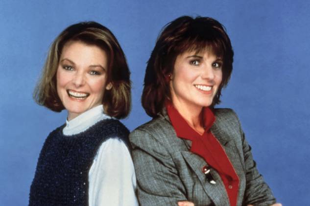 KATE & ALLIE, from left: Jane Curtin, Susan Saint James, 1984-1989. CBS Courtesy Everett CollectionTSDKAAN CB009 PUBLICATIONXNOTxINxCANxCHNxFRAxITAxJPNxNORxPOLxRUSxESPxUKxUSA Copyright: xx TSDKAAN CB009 TSDKAAN_CB009_H