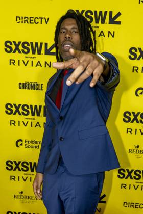 March 11, 2025, Austin, Tx, United States of America: Actor FLYING LOTUS on the red carpet for the SXSW 2025 movie premier of Ash on March 11, 2025 at the Paramount Theater in Austin, Texas. Austin United States of America - ZUMAw132 20250311_zap_w132_023 Copyright: xTomxWalkox