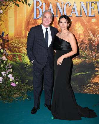 Milan, Photocall for the premiere of the Disney film Snow White Milan, Photocall for the premiere of the Disney film Snow White In the photo: Serena Rossi, Daniel Frigo Milan  Copyright: xIPA ABACAx