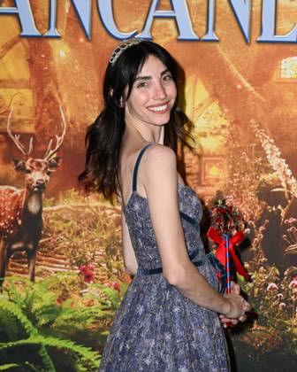 Milan, Photocall for the premiere of the Disney film Snow White Milan, Photocall for the premiere of the Disney film Snow White In the photo: Francesca Rocco with her daughters Ginevra and Beatrice Milan  Copyright: xIPA ABACAx
