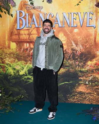 Milan, Photocall for the premiere of the Disney film Snow White Milan, Photocall for the premiere of the Disney film Snow White In the photo: Gianluca Gazzoli Milan  Copyright: xIPA ABACAx