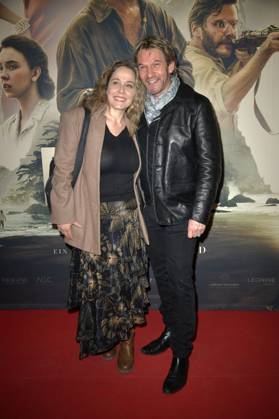 Patricia Lueger and Thure Riefenstein at the special screening of the film Eden in the Astor Film Lounge Berlin, 20 03 2025 Foto:xM.xBehrensx xFuturexImagex eden_5350