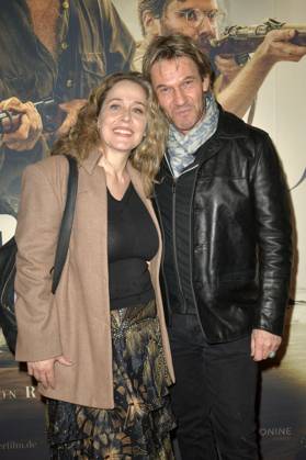 Patricia Lueger and Thure Riefenstein at the special screening of the film Eden in the Astor Film Lounge Berlin, 20 03 2025 Foto:xM.xBehrensx xFuturexImagex eden_5352