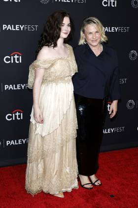 March 22, 2025, Los Angeles, Ca, USA: LOS ANGELES - MAR 21: Harlow Olivia Jane, Patricia Arquette at PaleyFEST 2025 - Severance at the Dolby Theater on March 21, 2025 in Los Angeles, CA Los Angeles USA - ZUMAnc22 20250322_zaa_nc22_202 Copyright: xKathyxHutchinsx