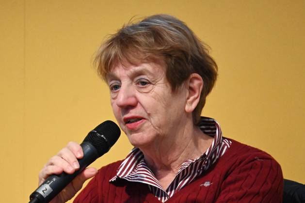 Leipzig Book Fair, Book Fair Leipzig, Saxony from 27 03 to 30 03 2025 German journalist and author Margarete von Schwarzkopf née Princess zu Löwenstein Wertheim Freudenberg in conversation