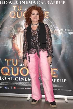 Manuela Villa at the premiere of the movie Tu quoque in Space Cinema Moderno Rome, 31 03 2025 Foto:xA.xM.xTinghinox xFuturexImagex quoque_5349