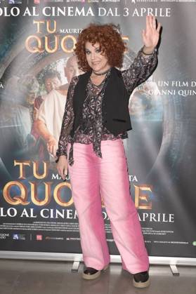Manuela Villa at the premiere of the movie Tu quoque in Space Cinema Moderno Rome, 31 03 2025 Foto:xA.xM.xTinghinox xFuturexImagex quoque_5350