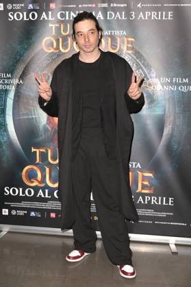 Guglielmo Poggi at the premiere of the movie Tu quoque in Space Cinema Moderno Rome, 31 03 2025 Foto:xA.xM.xTinghinox xFuturexImagex quoque_5353