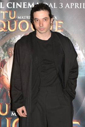 Guglielmo Poggi at the premiere of the movie Tu quoque in Space Cinema Moderno Rome, 31 03 2025 Foto:xA.xM.xTinghinox xFuturexImagex quoque_5357
