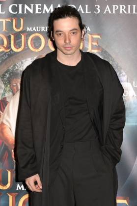 Guglielmo Poggi at the premiere of the movie Tu quoque in Space Cinema Moderno Rome, 31 03 2025 Foto:xA.xM.xTinghinox xFuturexImagex quoque_5358