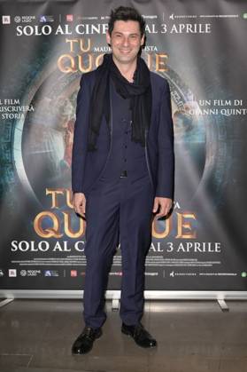 Gianni Quinto at the premiere of the movie Tu quoque in Space Cinema Moderno Rome, 31 03 2025 Foto:xA.xM.xTinghinox xFuturexImagex quoque_5359