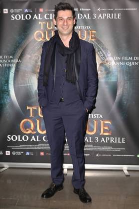 Gianni Quinto at the premiere of the movie Tu quoque in Space Cinema Moderno Rome, 31 03 2025 Foto:xA.xM.xTinghinox xFuturexImagex quoque_5360