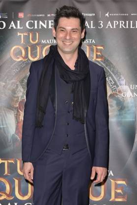 Gianni Quinto at the premiere of the movie Tu quoque in Space Cinema Moderno Rome, 31 03 2025 Foto:xA.xM.xTinghinox xFuturexImagex quoque_5361