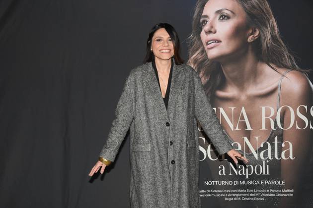 Rome, Italy: Rome, Auditorium Conciliazione Premiere of the show Serenata a Napoli , In the photo: Antonia Truppo Rome Italy  - ZUMAp169 20250402_zea_p169_068 Copyright: xVincenzoxLandix
