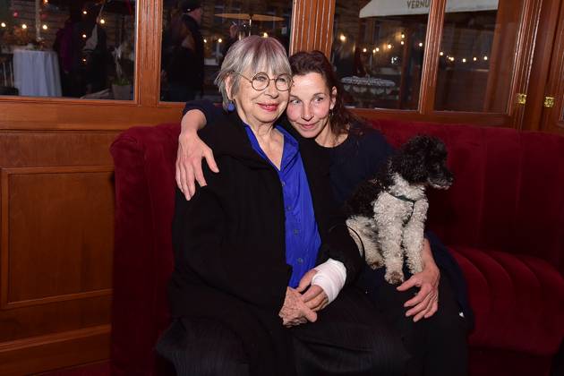 Premiere of Ursli Pfister Peggy March, Mrs. Huggenberger and me Premiere Ursli Pfister, Peggy March, Mrs. Huggenberger and me Monika Hansen, Merek Becker with dog Taxi Arrival at the premiere of Ursli Pfister Peggy March, Mrs. Huggenberger and me Arrival at the Bar jeder Vernunft in Berlin, on 02 04 2025 Photopress Mueller
