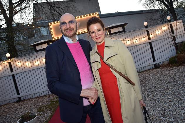Premiere of Ursli Pfister Ralph Sonnenschein, Nadfine Schorie Arrival at the premiere of Ursli Pfister Peggy March, Mrs. Huggenberger and I Arrival at the Bar jeder Vernunft in Berlin, on 02 04 2025 Photopress Mueller