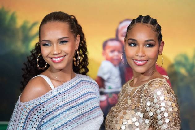 Zion Premiere Indira Ampiot and Clemence Botino attending the Zion Premiere at the Grand Rex cinema in Paris, France on April 04, 2025. Photo by Aurore Marechal ABACAPRESS.COM Paris France  Copyright: xMarechalxAurore ABACAx