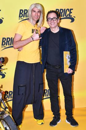 Preview of the film Brice de Nice in Paris FA French film director James Huth poses for a photo-call for the film Brice de Nice at the Grand Rex Cinema in Paris, on April 6, 2025. Photo by Firas Abdullah ABACAPRESS.COM Paris Ile-de-France France  Copyright: xAbdullahxFiras ABACAx
