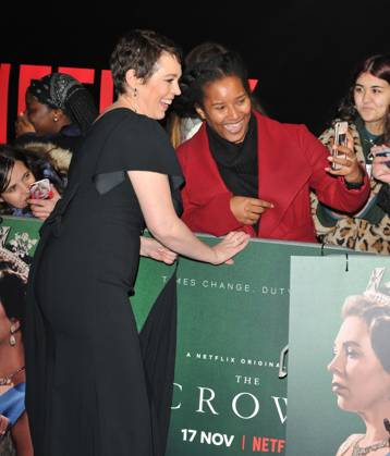 The Crown Series 3 world TV premiere LONDON, ENGLAND - NOVEMBER 13: Olivia Colman at the The Crown Series 3 world TV premiere, Curzon Mayfair, Curzon Street on Wednesday 13 November 2019 in London, England, UK. CAP CAN CAN London UK Great Britain Copyright: xCanxNguyen CapitalxPicturesx