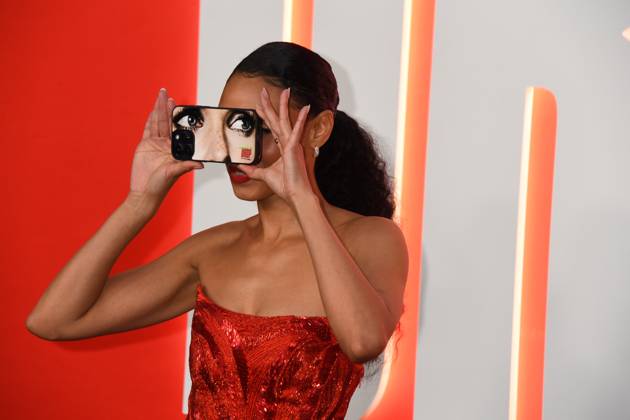 HOLLYWOOD, CALIFORNIA - APRIL 08: Gabrielle Ryan attends Universal Pictures presents the premiere of Drop at TCL Chinese Theatre on April 08, 2025 in Hollywood, California. Copyright: xJeffreyxMayerx xMediaPunchx