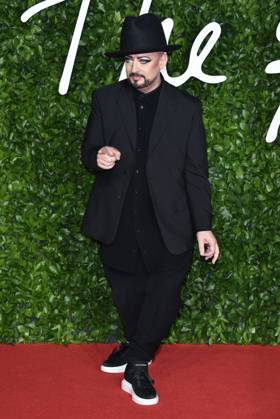 The British Fashion Awards 2019 Boy George The British Fashion Awards 2019 arrivals at The Royal Albert Hall, London, England on December 02, 2019. CAP PL Phil Loftus Copyright: xPhilxLoftus CapitalxPicturesx