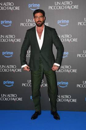 Rome, Cinema Barberini Premiere of the film Another Small Favor Rome, Cinema Barberini Premiere of the film Another Small Favor , In the photo: Michele Morrone Rome Italy  Copyright: xIPA ABACAx